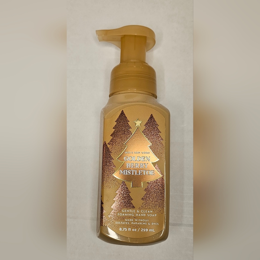 [Bath & Body Works] Golden Berry Mistletoe Foaming Hand Soap